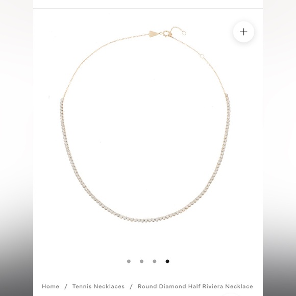 Dazzling Adina Reyter Diamond Necklace - Picture 1 of 10
